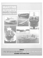 Maritime Reporter Magazine Cover Dec 1985 - 