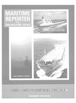 Maritime Reporter Magazine Cover Dec 1990 - 