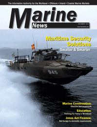 Marine News Magazine Cover Dec 2013 - Innovative Products & Boats of 2012