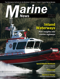 Marine News Magazine Cover Sep 2014 - Inland Waterways