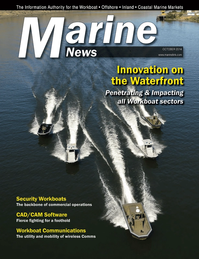 Marine News Magazine Cover Oct 2014 - Innovative Products & Boats - 2014