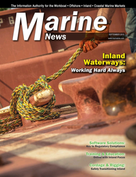 Marine News Magazine Cover Sep 2015 - Inland Waterways