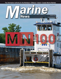 Marine News Magazine Cover Aug 2019 - MN 100 Market Leaders