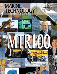 Marine Technology Magazine Cover Jul 2007 - The MTR 100