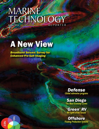 Marine Technology Magazine Cover Oct 2014 - Subsea Defense