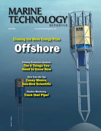 Marine Technology Magazine Cover Apr 2016 - Offshore Energy Annual