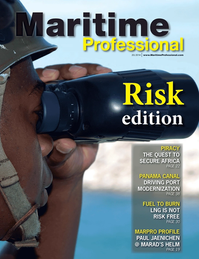 Maritime Logistics Professional Magazine Cover Q2 2014 - Maritime Risk & Shipping Finance