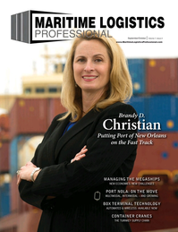 Maritime Logistics Professional Magazine Cover Sep/Oct 2017 -  CONTAINER PORTS