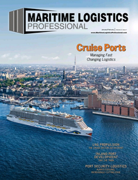 Maritime Logistics Professional Magazine Cover Jan/Feb 2019 - Cruise Ports Annual