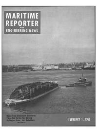 Maritime Reporter Magazine Cover Feb 1968 - 