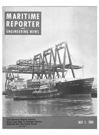 Maritime Reporter Magazine Cover May 1969 - 