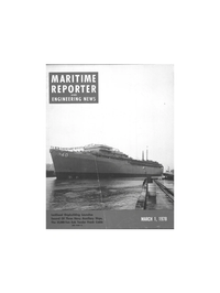 Maritime Reporter Magazine Cover Mar 1978 - 