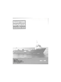 Maritime Reporter Magazine Cover Jun 1980 - 