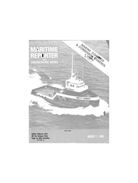 Maritime Reporter Magazine Cover Aug 1981 - 