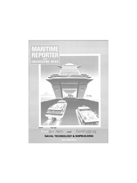 Maritime Reporter Magazine Cover May 1989 - 