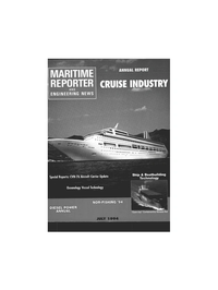 Maritime Reporter Magazine Cover Jul 1994 - 