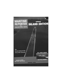 Maritime Reporter Magazine Cover Aug 1994 - 