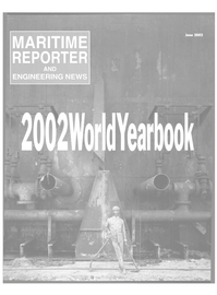 Maritime Reporter Magazine Cover Jun 2002 - 