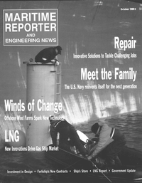 Maritime Reporter Magazine Cover Oct 2002 - 