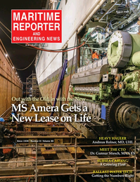 Maritime Reporter Magazine Cover Aug 2024 - 