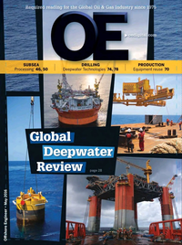 Offshore Engineer Magazine Cover May 2016 - 