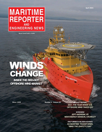 Maritime Reporter 2022 Apr 2021 cover