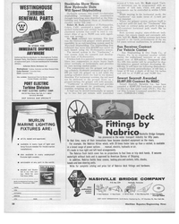 MN Jun-69#56 , bitts, chocks, kevels and bow steering units. Write for complete