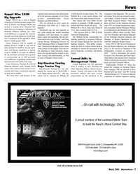 MN Mar-05#7 March, 2005 • MarineNews   7
News
Keppel Wins $85M 
Rig