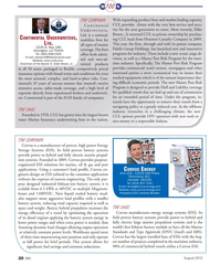 MN Aug-15#20 M N
100
With expanding product lines and market leading