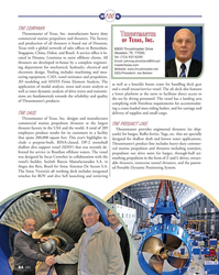 MN Aug-15#84  and mea-
CEO/President: Joe Bekker
suring equipment, CAD