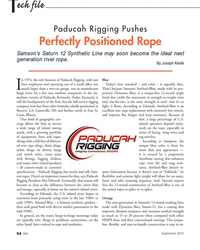 MN Sep-15#54  
Perfectly Positioned Rope
Samson’s Saturn 12 Synthetic