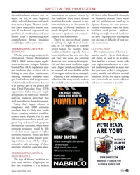 MN Sep-16#45 SAFETY & FIRE PROTECTION
thermal insulation solution that  re-