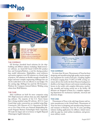 MN Aug-17#84  ShipConstruc-
CEO/President: Joe Bekker
tor software, an AutoCAD