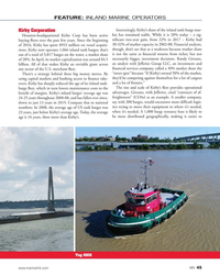 MN Aug-19#45  inland tank-barge mar-
Kirby Corporation
Houston-headquartered
