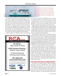 MN Nov-19#40  
and electricity in port.
ABB AZIPOD PROPULSORS FOR FERRIES