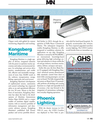 MN Aug-20#61  
group delivering high technology sys-
Kongsberg Maritime