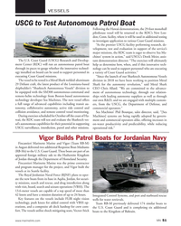 MN Oct-20#51  Builds Patrol Boats for Jordanian Navy
Fincantieri Marinette