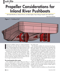 MN Nov-20#54  for 
Inland River Pushboats
By Donald MacPherson, Technical