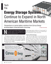 MN Jan-21#38 Tech 
File 
Energy Storage Systems  
Continue to