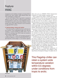 MN Sep-21#32 .
Coef?  cient Engineers, a North Carolina based HVAC-en- COVID
