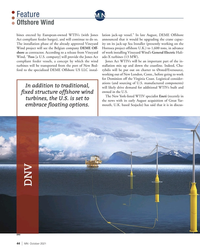 MN Oct-21#44 Feature
M N
0 0 1
Offshore Wind 
bines erected by European-o