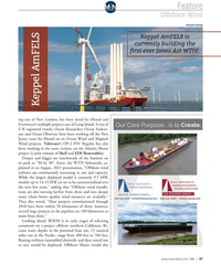 MN Oct-21#47  
Wind projects. Tidewater’s DP-2 PSV Regulus has also 
been