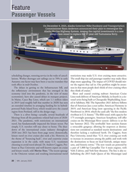 MN Jan-22#20 Feature
Passenger Vessels
On December 4, 2021, Alaska