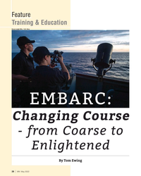 MN May-22#28  & Education 
Deven Leigh Ellis / U.S. Navy
EMBARC: