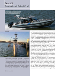MN Jun-22#26 Feature
Combat and Patrol Craft 
SAFE Boats
SBI completed