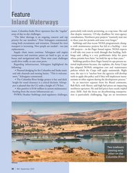 MN Sep-22#36 Feature
Inland Waterways
issues, Columbia-Snake River