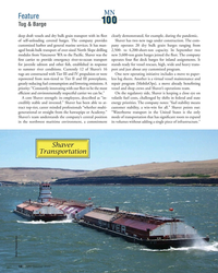 MN Oct-22#18 MN
Feature
Tug & Barge 
deep draft vessels and dry bulk