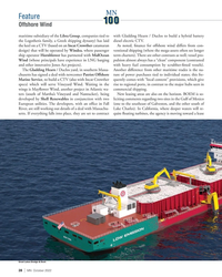 MN Oct-22#28 MN
Feature
Offshore Wind 
maritime subsidiary of the Libra