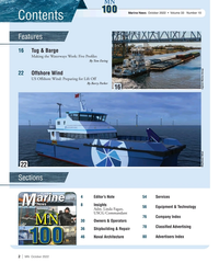 MN Oct-22#2 MN
Marine News  October 2022  •  Volume 33   Number