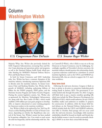 MN Nov-22#20 Column  
Washington Watch 
U.S. Congressman Peter DeFazio